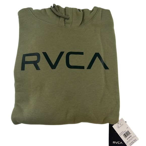 RVCA Men's Ranger Green Big Hoodie Size XL - Picture 6 of 10